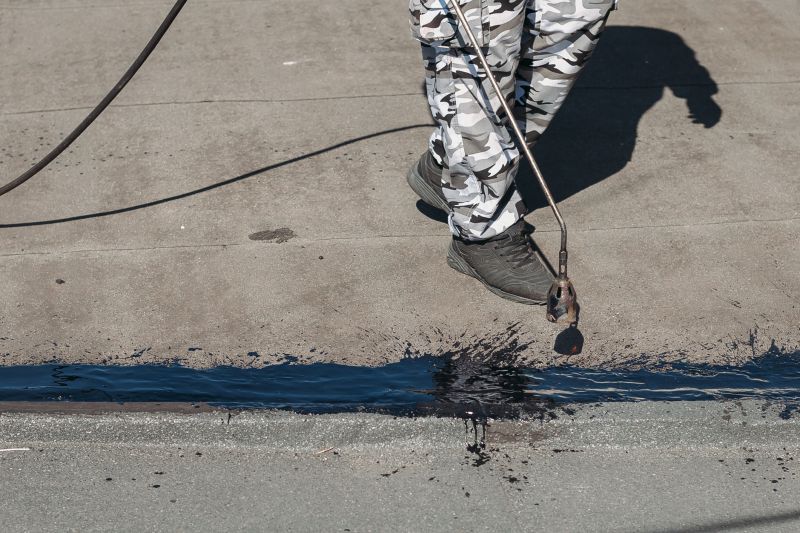 Tar Roof Installation detail